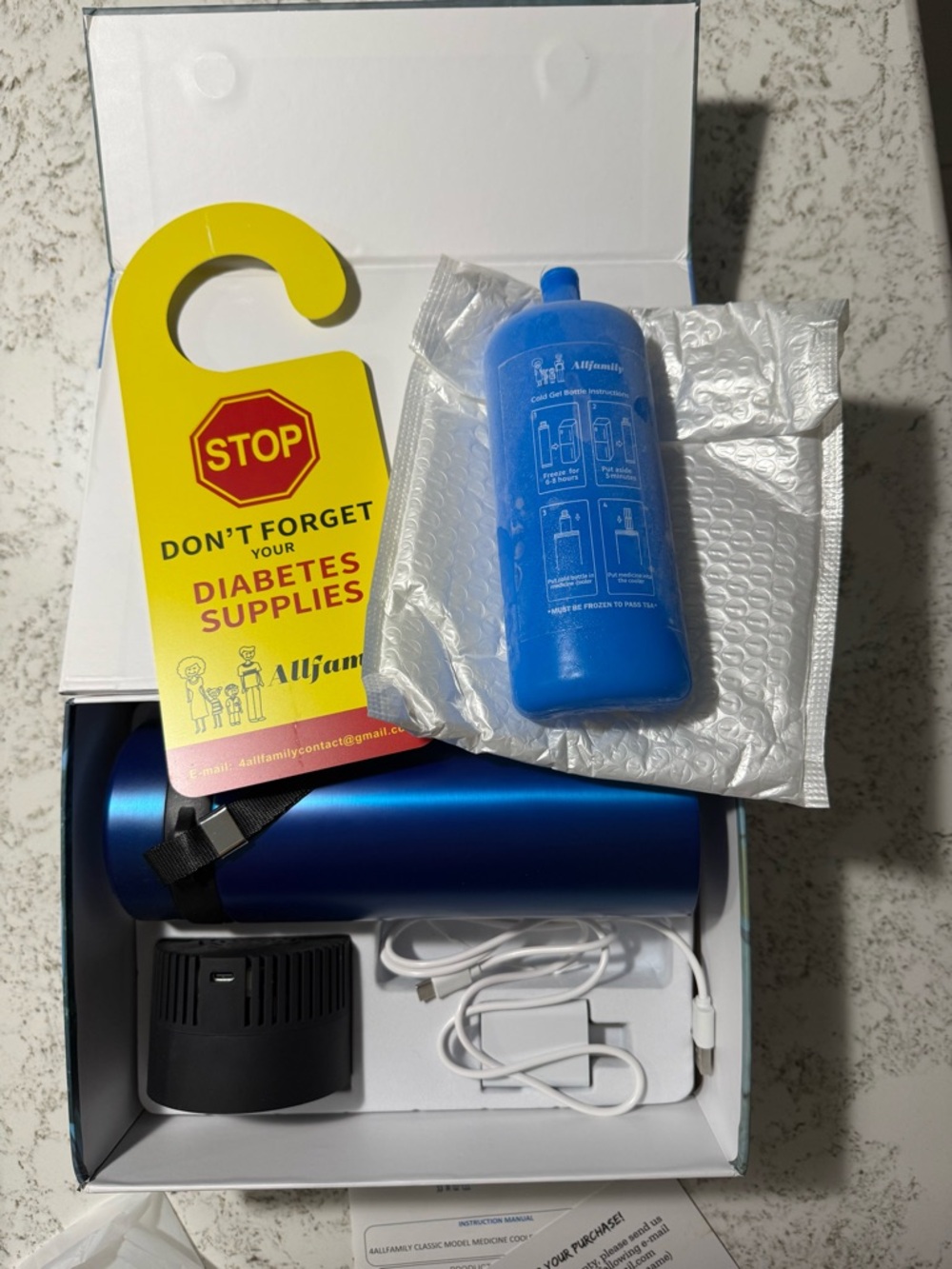 Medicine Cooler 3-in-1 USB Powered - Blue - Picture 3 of 3